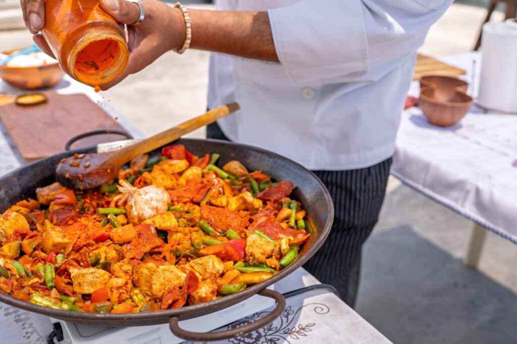Paella in magaluf