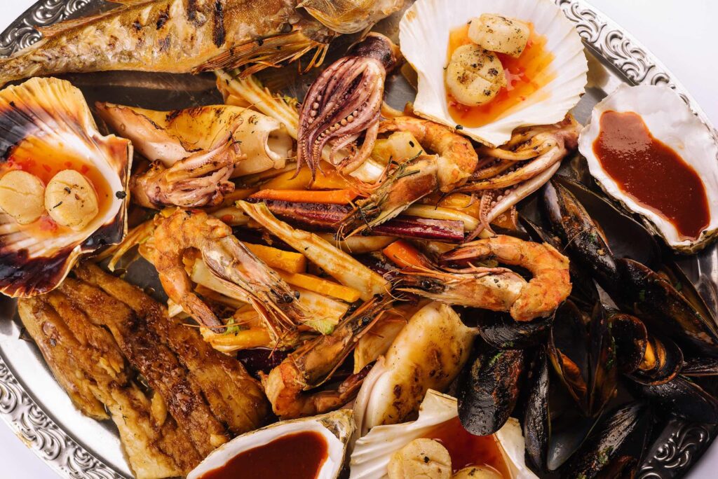 Seafood restaurant magaluf