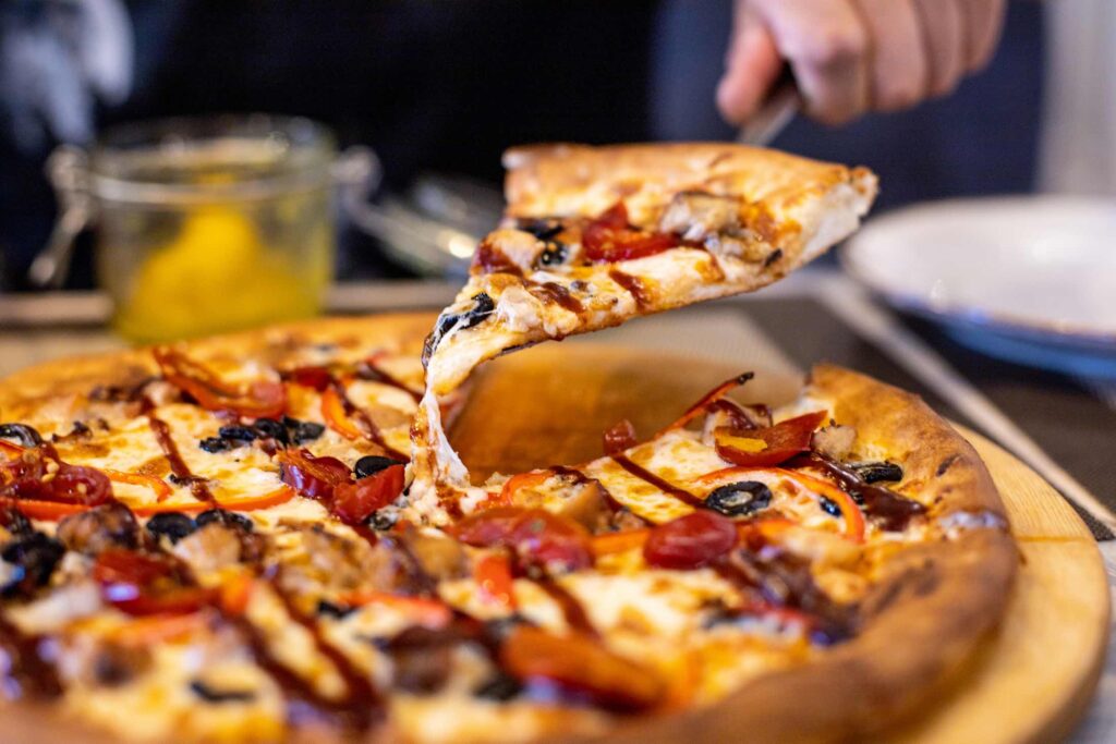 Pizza in Magaluf